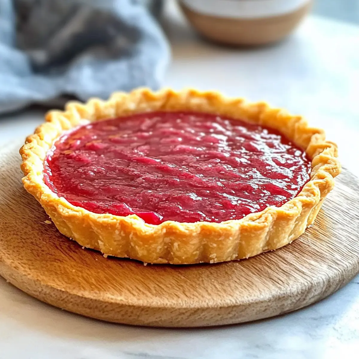 Sweet Rhubarb Custard Tart That'll Brighten Your Day 1 883b10a7 e39b 4391 bbb9 01456f525fb5tr nocpbp