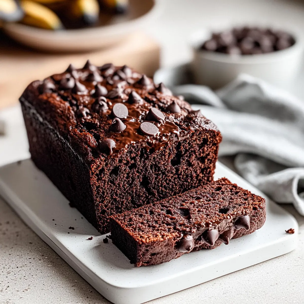 Chocolate Banana Bread