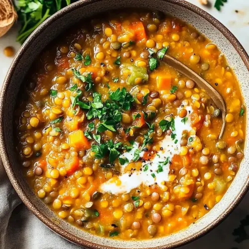 Cozy Anti-Inflammatory Lentil Soup