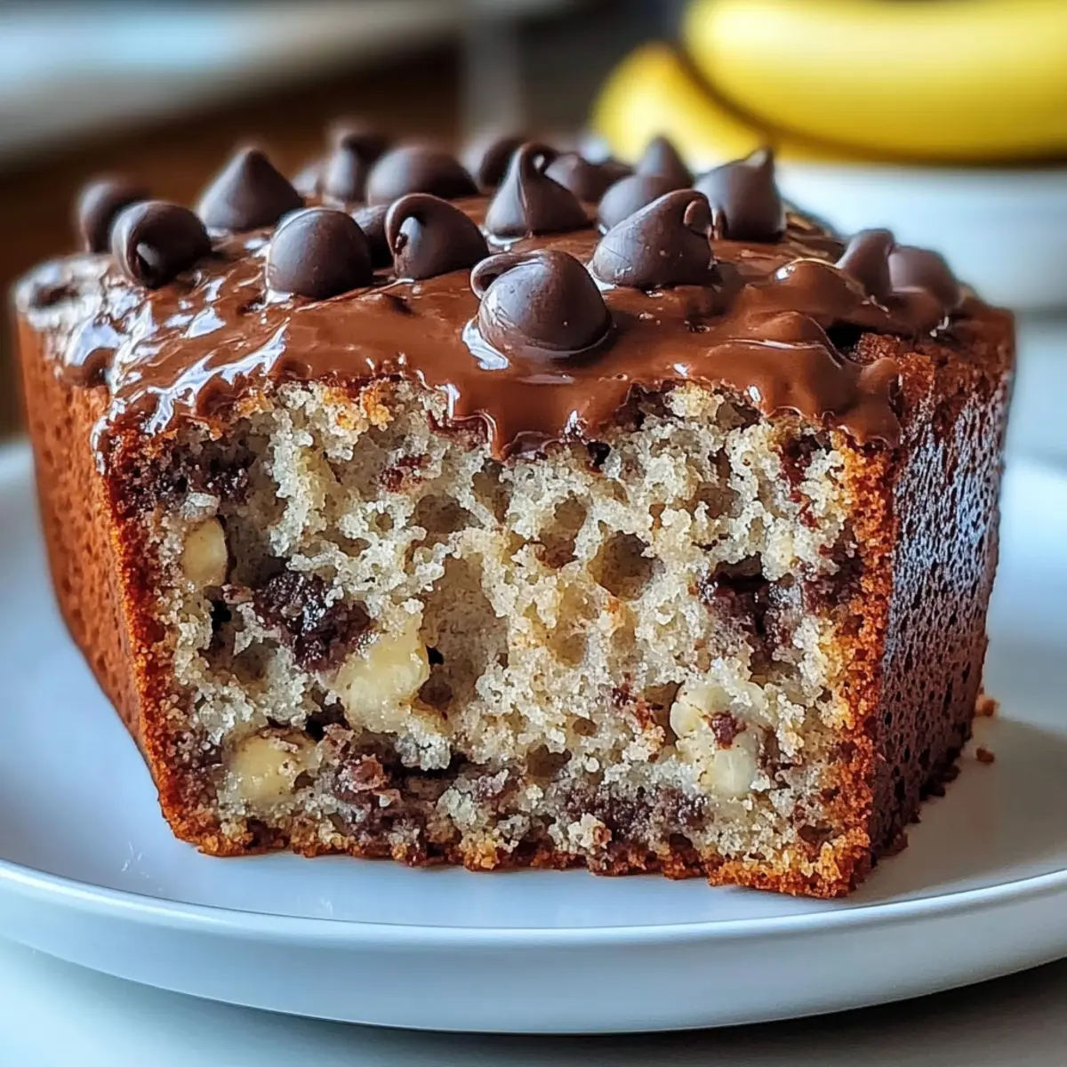 Chocolate Chip Protein Banana