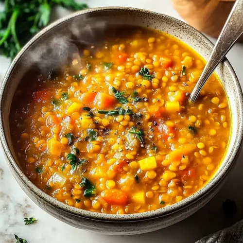 Cozy Anti-Inflammatory Lentil Soup