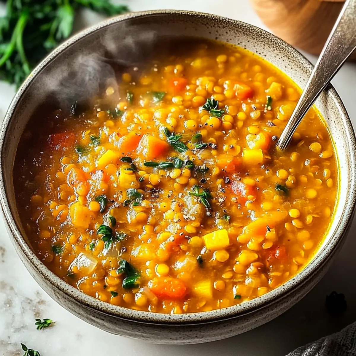 Cozy Anti-Inflammatory Lentil Soup