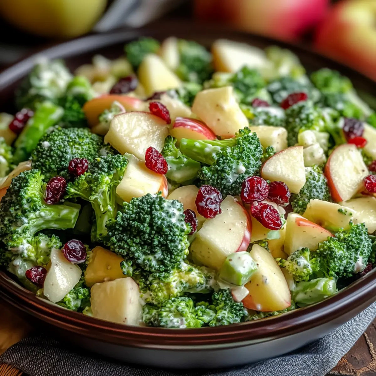 Honeycrisp Apple Broccoli Salad