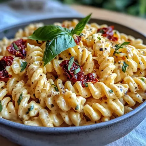Creamy Tuscan Pasta Salad