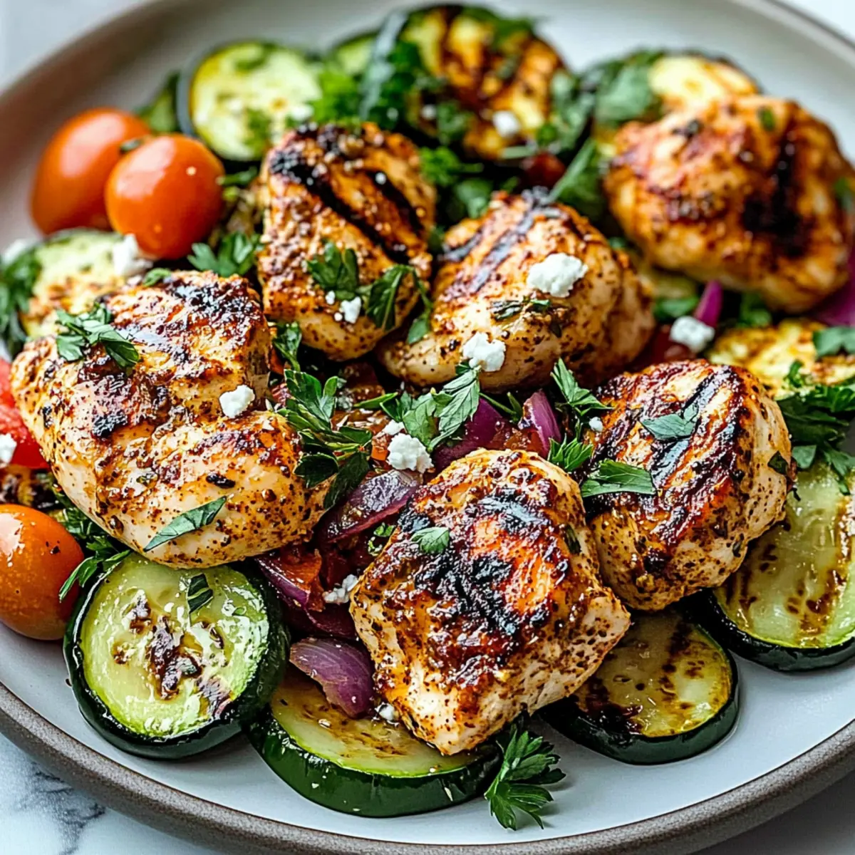 Spicy Mediterranean Chicken