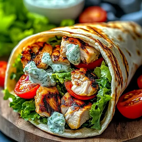 Mediterranean Chicken Gyros