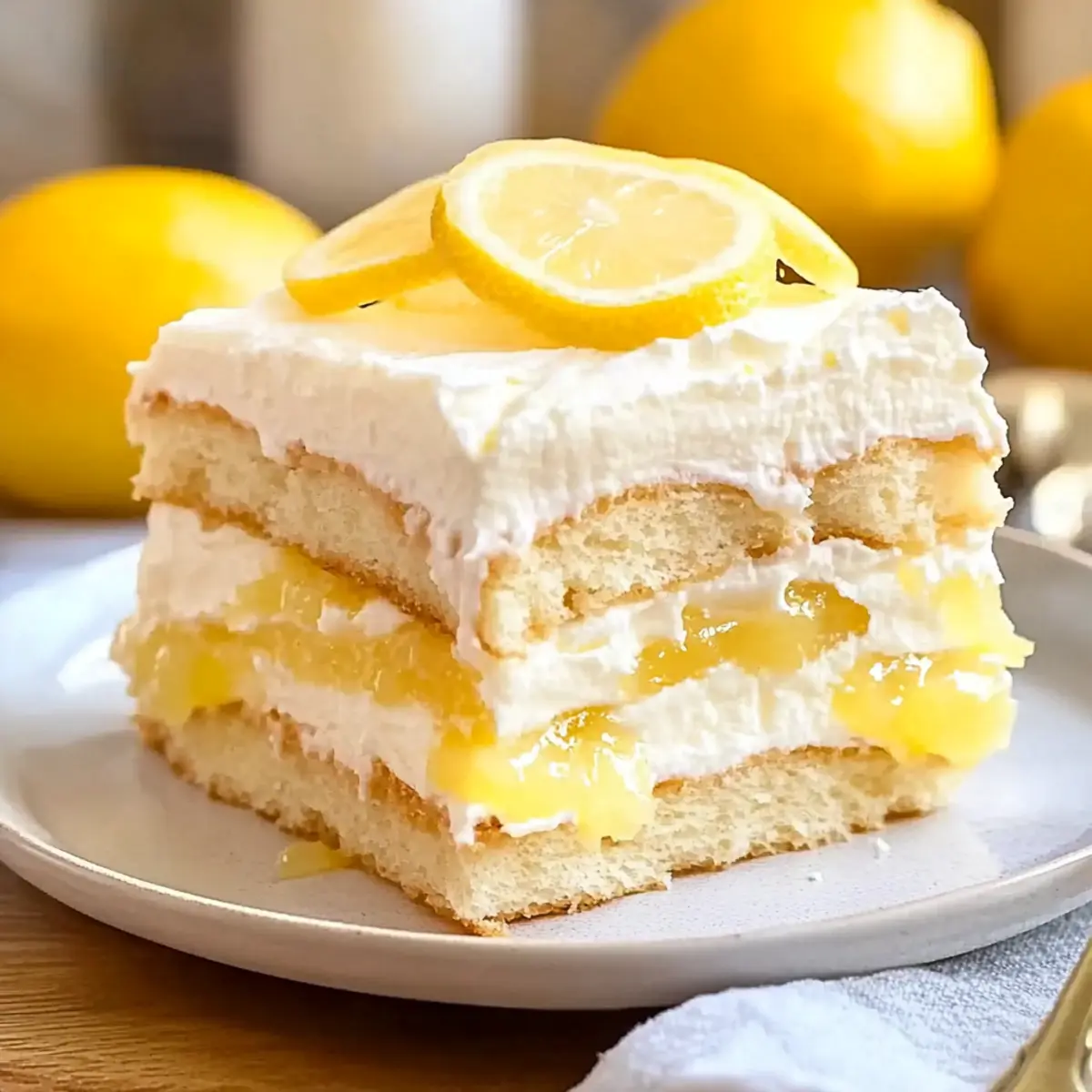 Lemon Tiramisu
