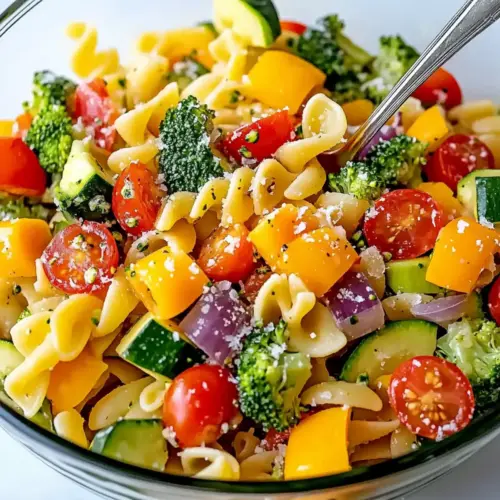 Delicious Healthy Veggie Pasta Salad