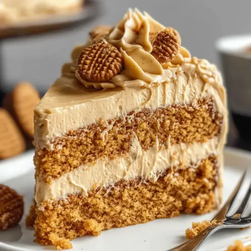 Biscoff Cookie Butter Cake