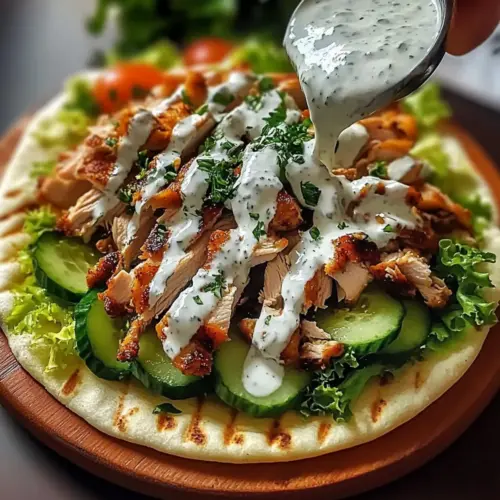 Chicken Shawarma with Garlic Sauce