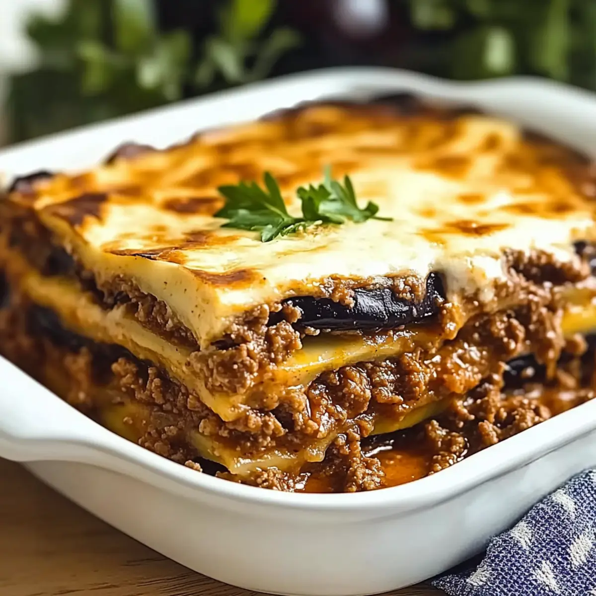 Authentic Greek Moussaka