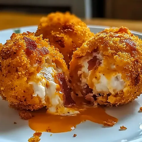 Buffalo Chicken Bacon Mozzarella Bombs
