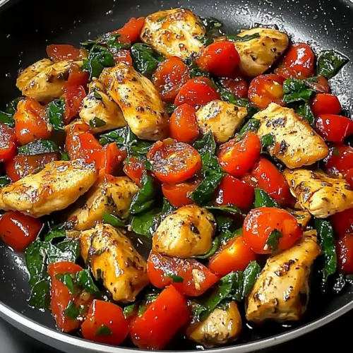 Mediterranean Chicken Stir Fry