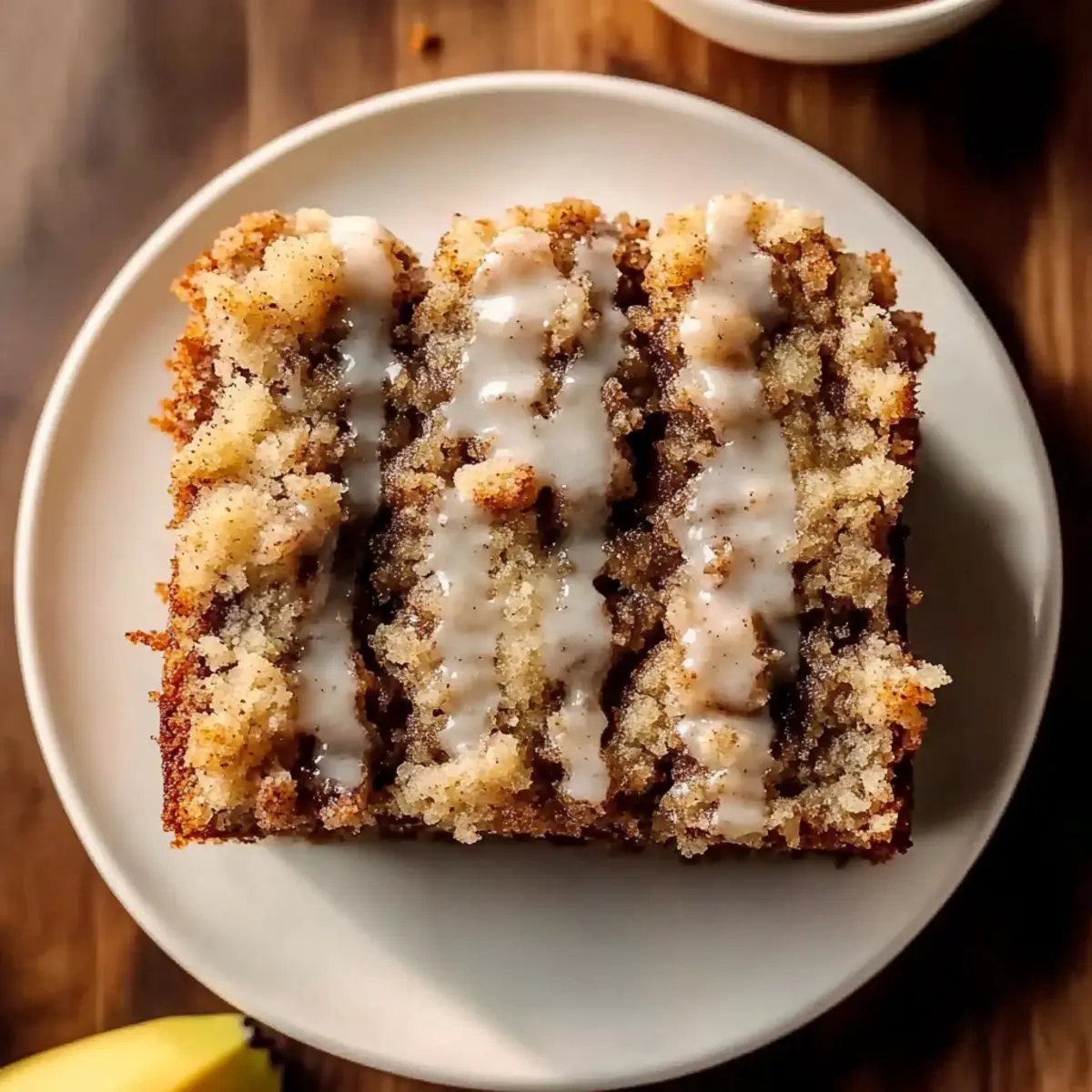 Classic Coffee Cake Banana Bread