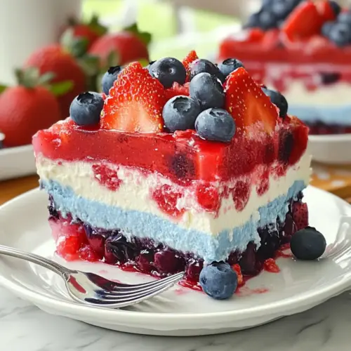 Summer Berry Jello Lasagna: A Refreshing No-Bake Treat 3 Summer Berry Jello Lasagna