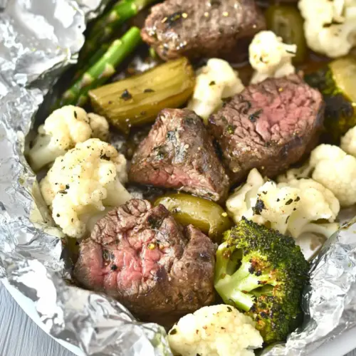 Savory Keto Steak Foil Packets for Easy Weeknight Dinners 12 Keto Steak Foil Packets