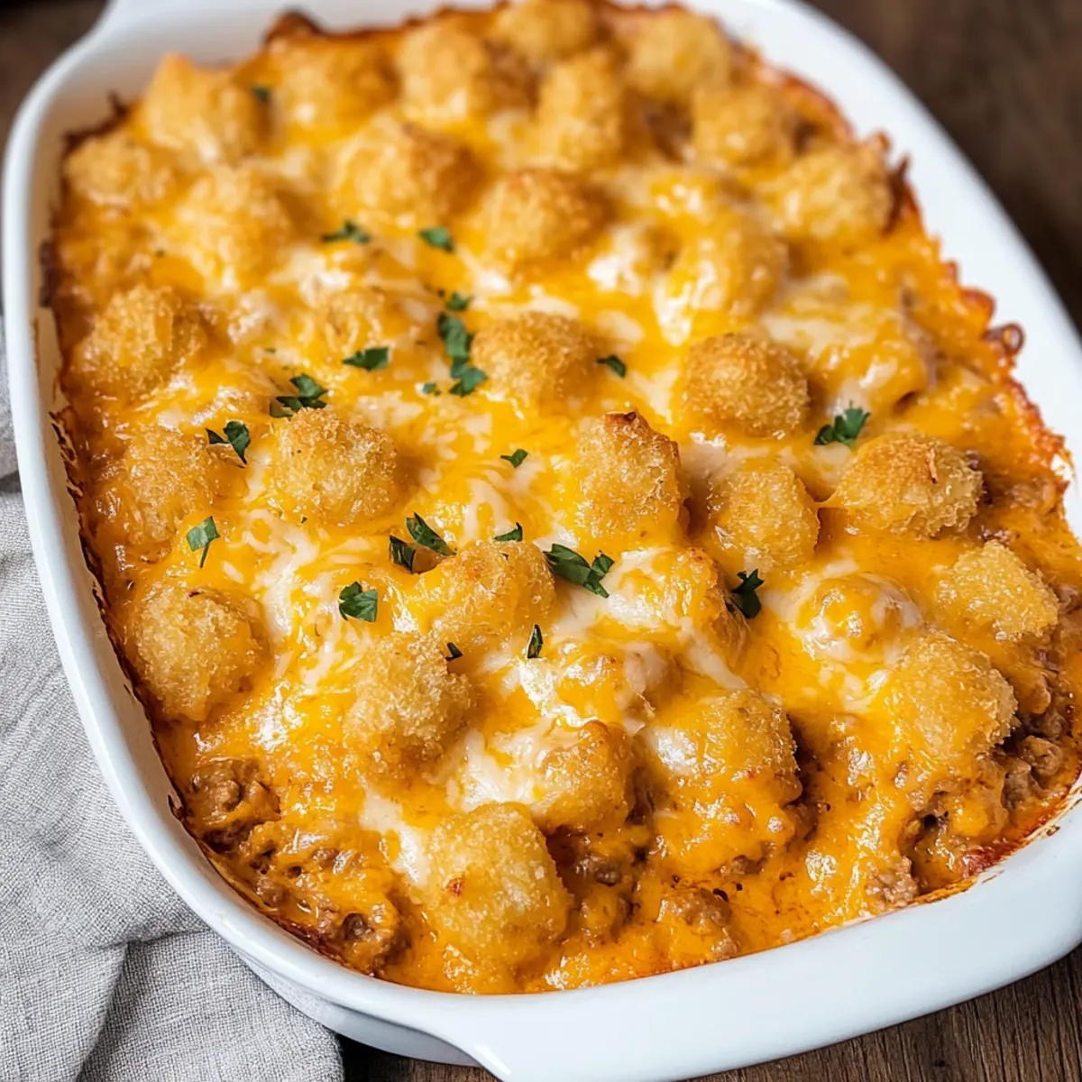 Cheeseburger Tater Tot Casserole: Comfort Food Bliss 4 Cheeseburger Tater Tot Casserole