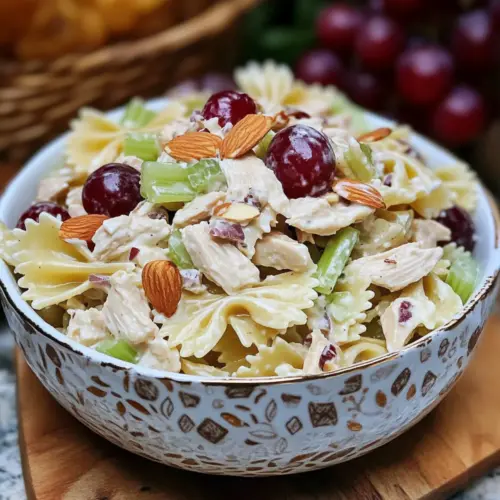 Waldorf Chicken Pasta Salad: Your New Summer Favorite 1 Waldorf Chicken Pasta Salad