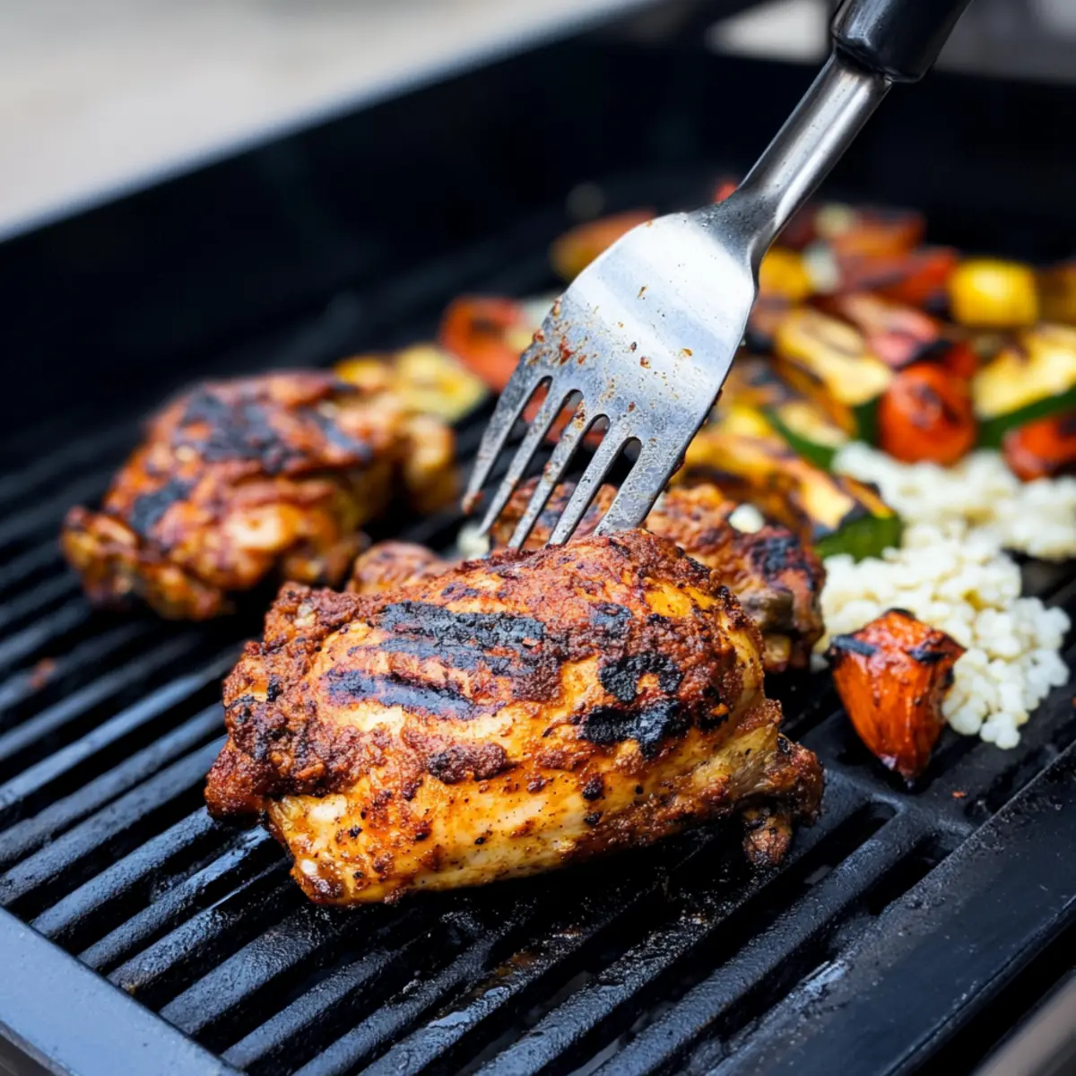 Tandoori Chicken Thighs with Veggies & Couscous Delight 2 unnamed file 170