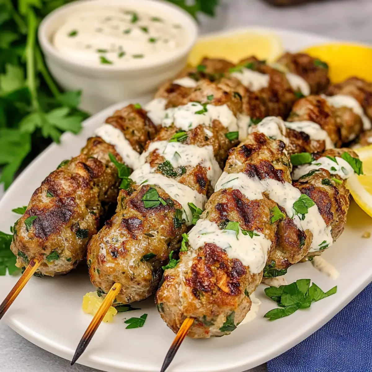 Mouthwatering Pork Kofta Kebabs with Tahini Sauce Delight 3 unnamed file 179