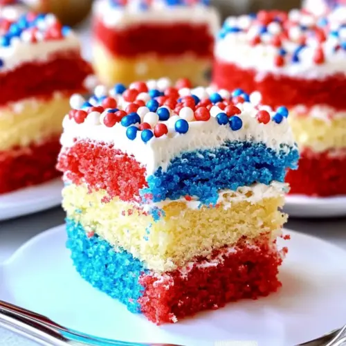 Festive Red, White, and Blue Mini Cakes for Sweet Summer Fun 13 Red, White, and Blue Mini Cakes