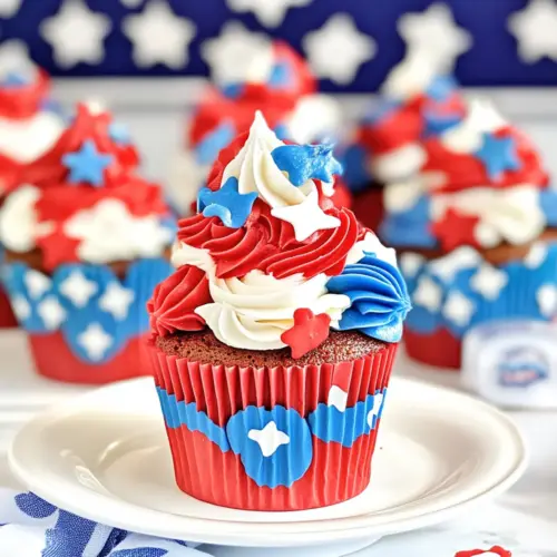 Delicious Red White and Blue Cupcakes to Celebrate Summer 11 Red White and Blue Cupcakes