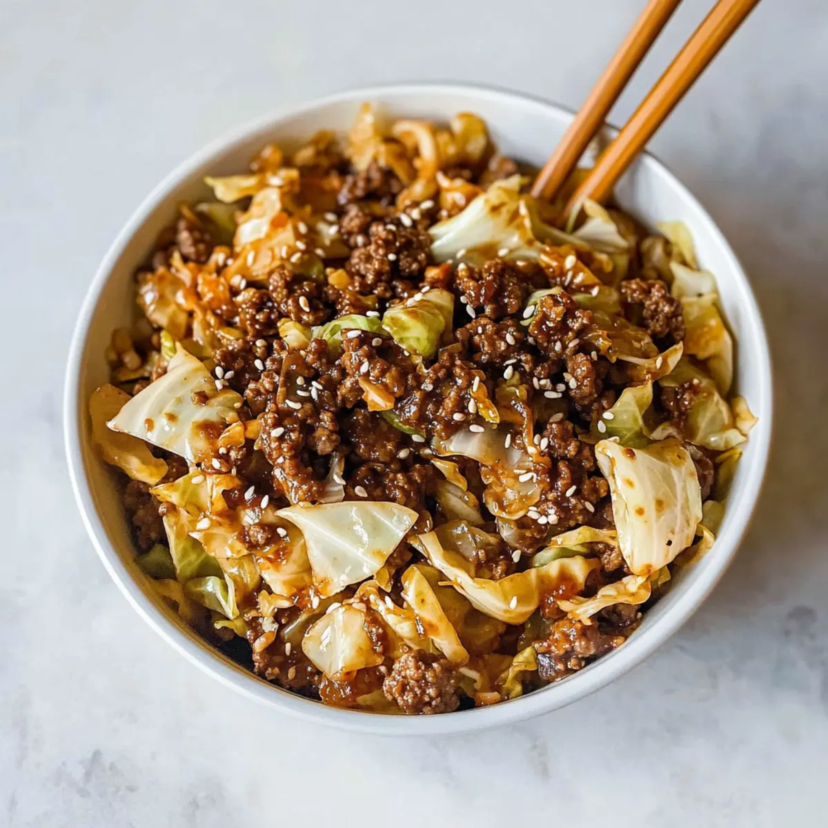 Healthy Ground Beef & Cabbage Stir-Fry in 20 Minutes! 2 unnamed file 198