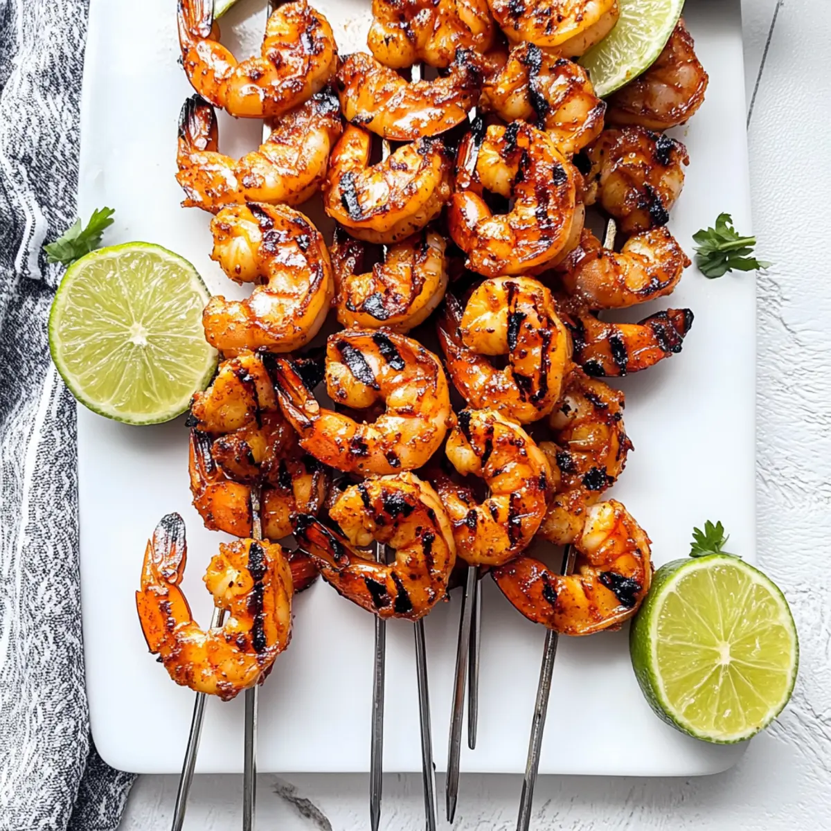 Zesty Grilled Chili Lime Shrimp Skewers for a Quick BBQ Delight 4 Grilled Chili Lime Shrimp Skewers