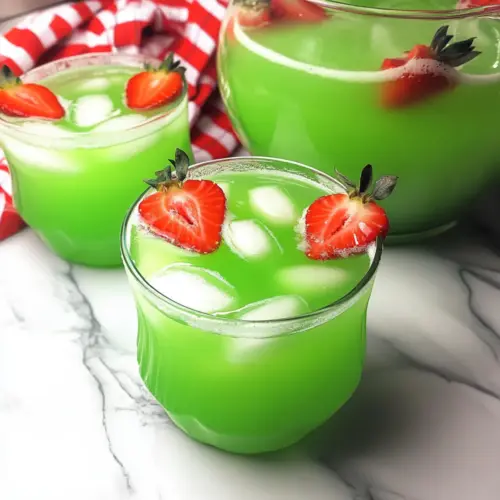 Festive Grinch Punch: A Fun, Fruity Family Favorite 3 Grinch Punch