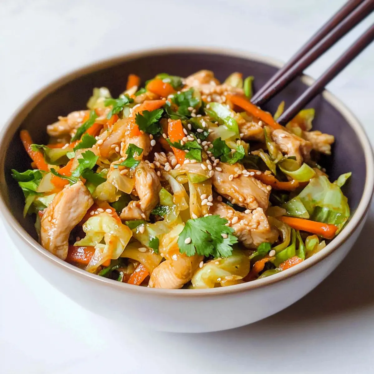 Healthy Egg Roll in a Bowl with Chicken: A Quick, Guilt-Free Meal 1 unnamed file 225