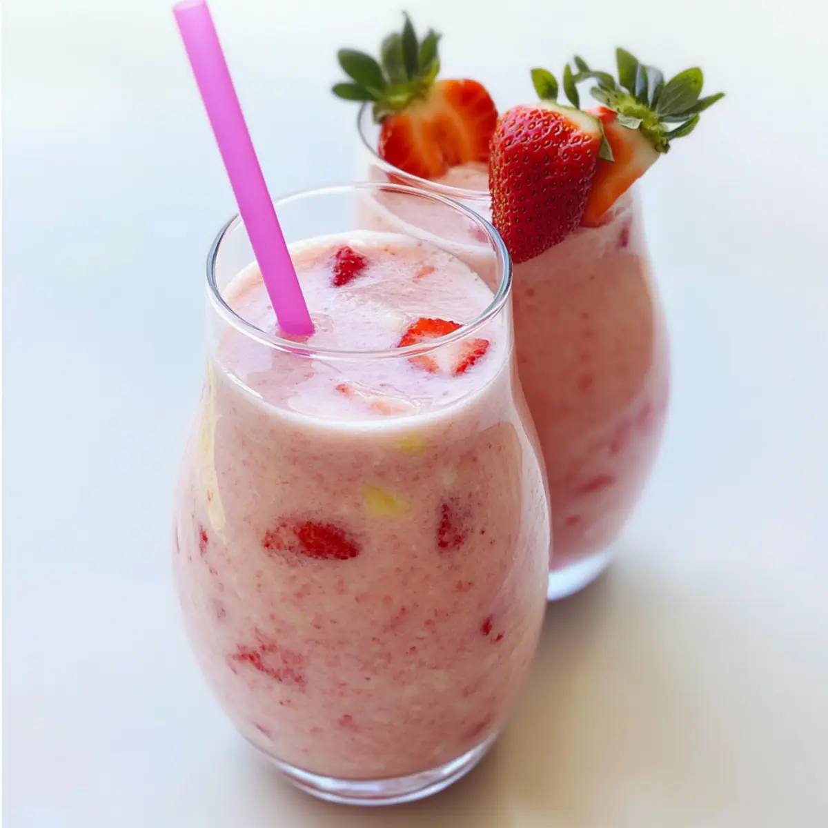 Virgin Strawberry Piña Colada