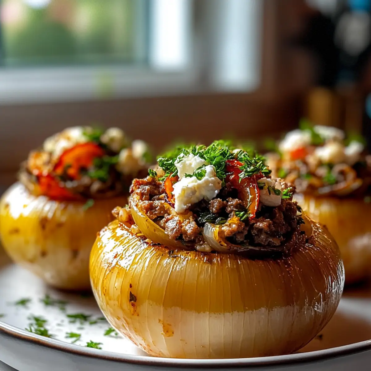 Savory Greek Beef-Stuffed Onions Delight for Cozy Comfort 4 Savory Greek Beef-Stuffed Onions Delight