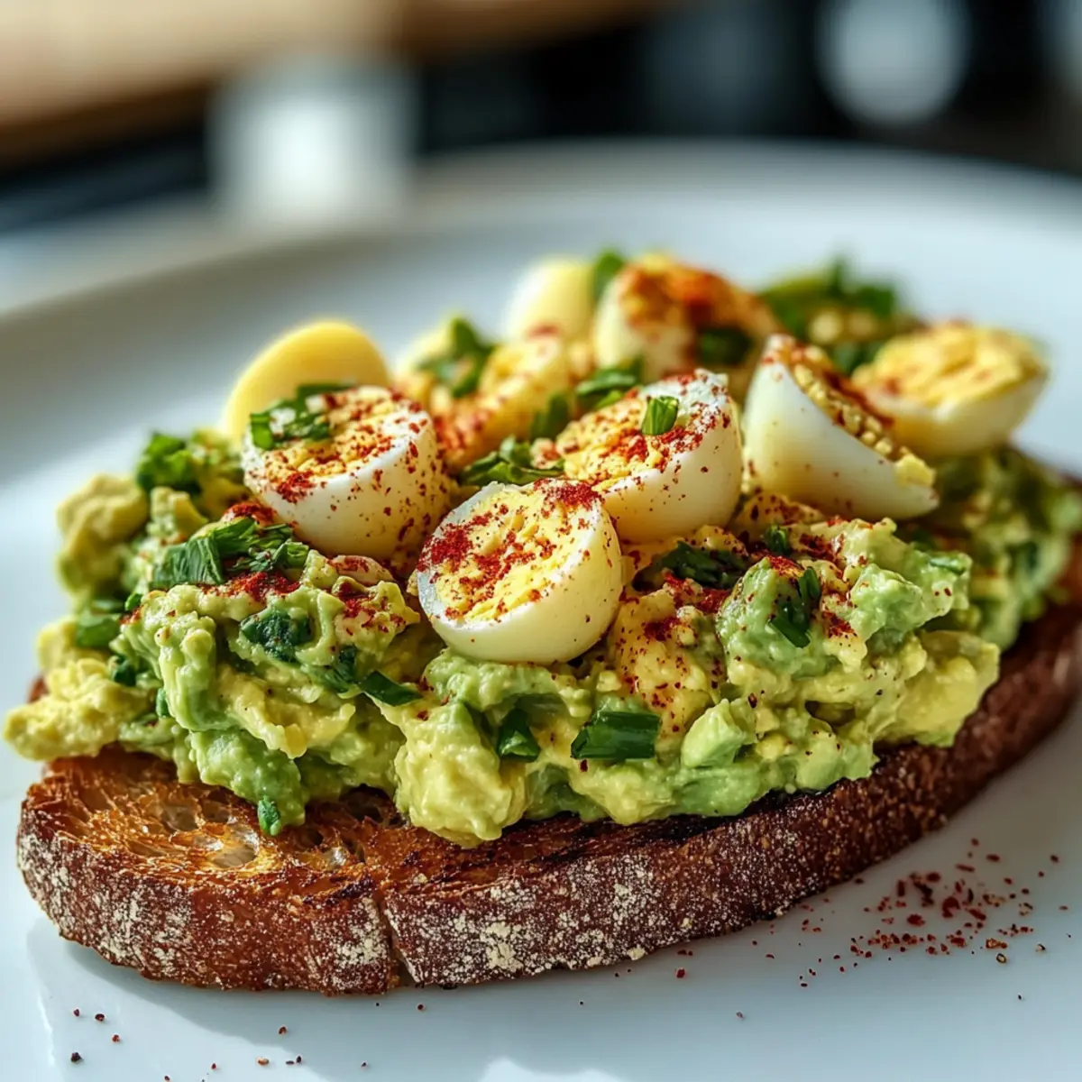 Avocado Egg Salad Toast with Paprika: A Flavorful Twist 2 unnamed file 330