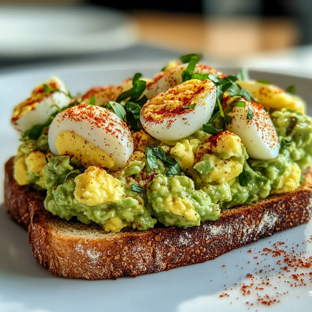 Avocado Egg Salad Toast with Paprika: A Flavorful Twist 3 unnamed file 331