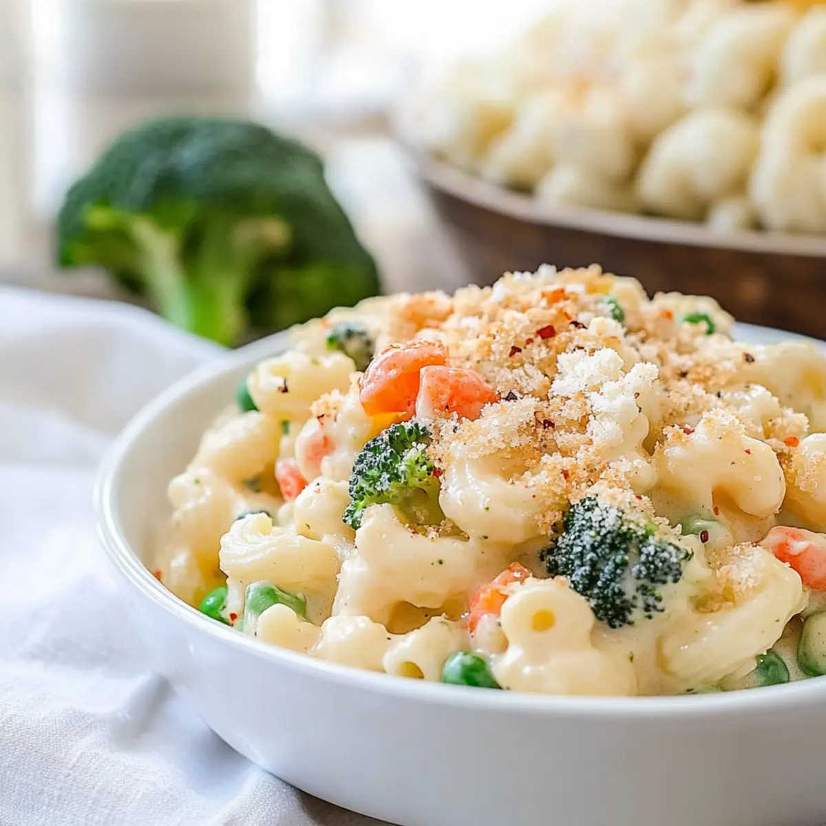 Creamy Veggie Mac & Cheese That'll Make You Forget Fast Food 4 Veggie Mac & Cheese