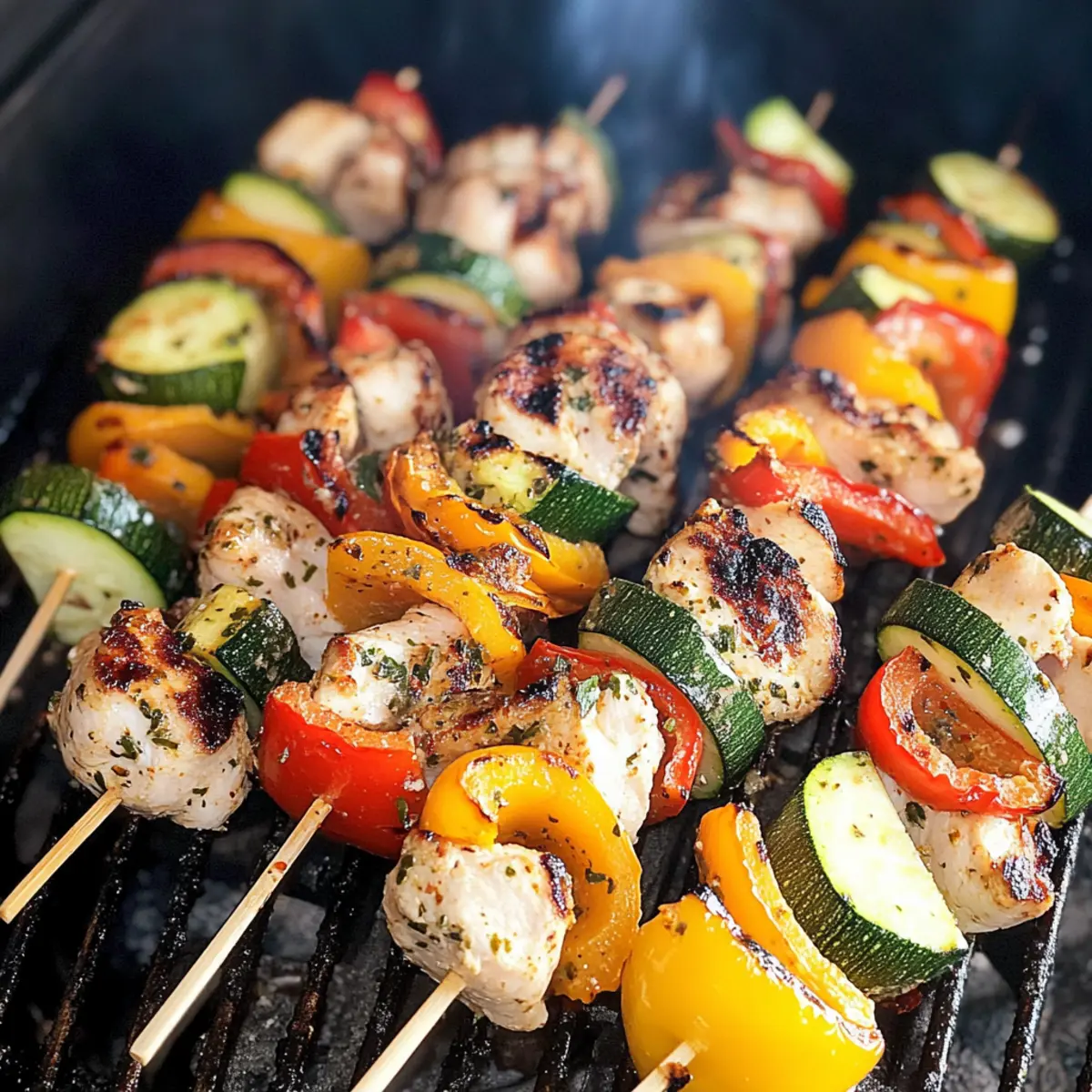 Grilled Chicken Kebabs