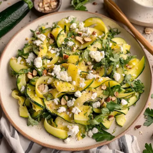 Zucchini Ribbon Salad: A Fresh Summer Delight for Your Plate 4 Zucchini Ribbon Salad