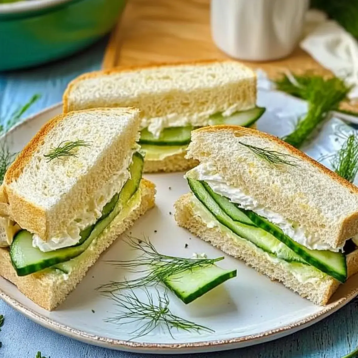 Benedictine Cucumber Tea Sandwich: Your Perfect Picnic Bite 2 unnamed file 469