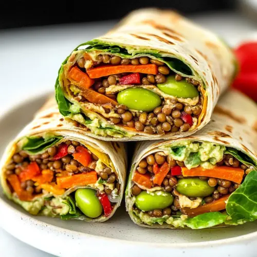 High-Protein Veggie Wrap to Brighten Your Lunch Hour 3 Veggie Wrap (High-Protein)