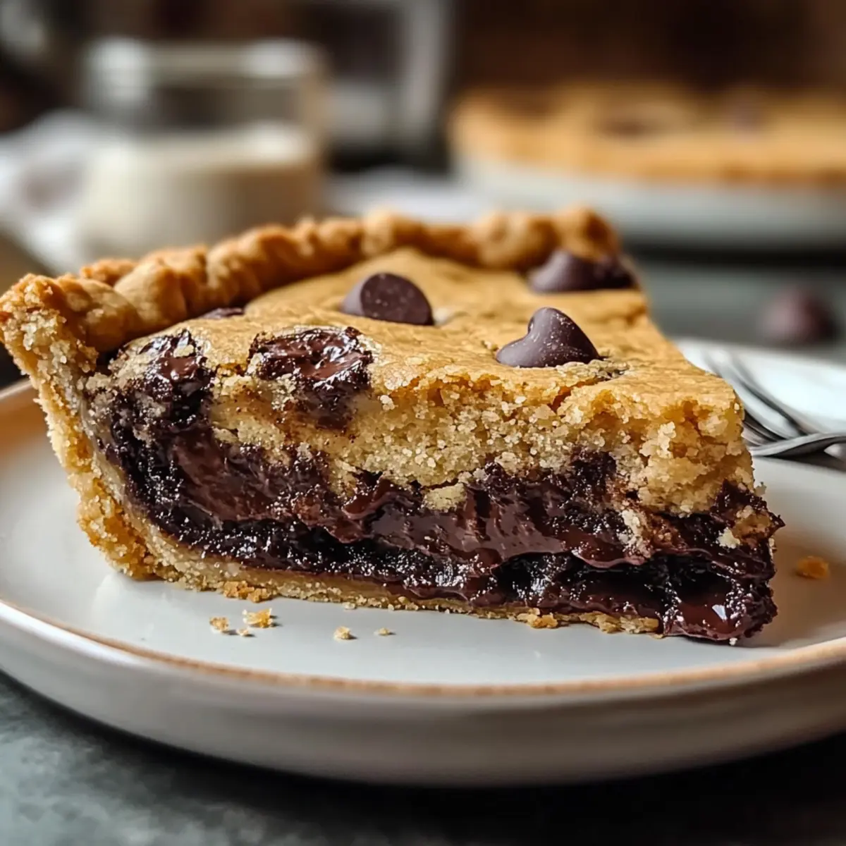 Irresistible Easy Chocolate Chip Cookie Pie You’ll Love 4 Easy Chocolate Chip Cookie Pie