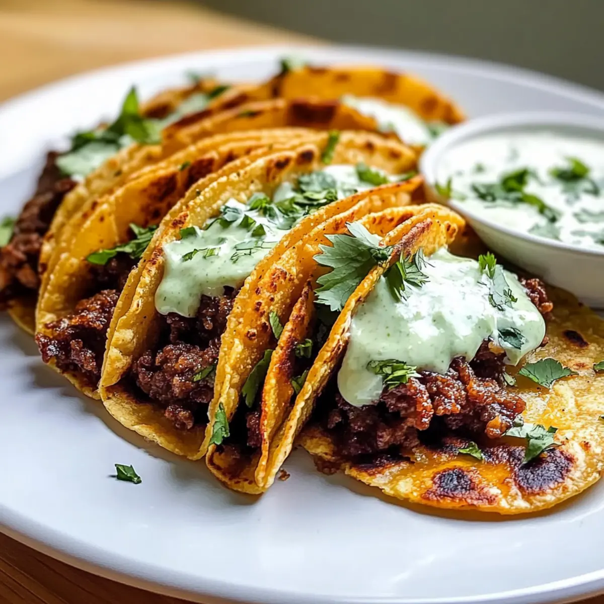Sunshine Crispy Beef Tacos with Zesty Crema for Bright Nights 4 Sunshine Crispy Beef Tacos with Zesty Crema