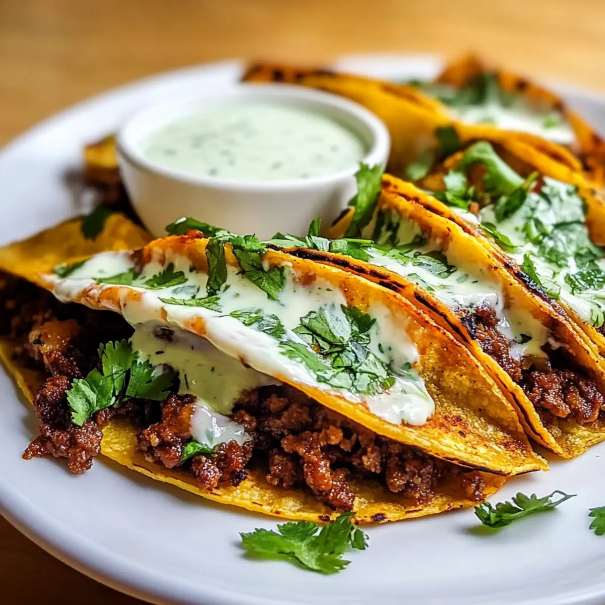 Sunshine Crispy Beef Tacos with Zesty Crema for Bright Nights 1 unnamed file 516