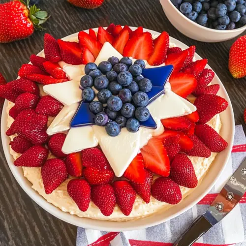Star Spangled Cheesecake Dip