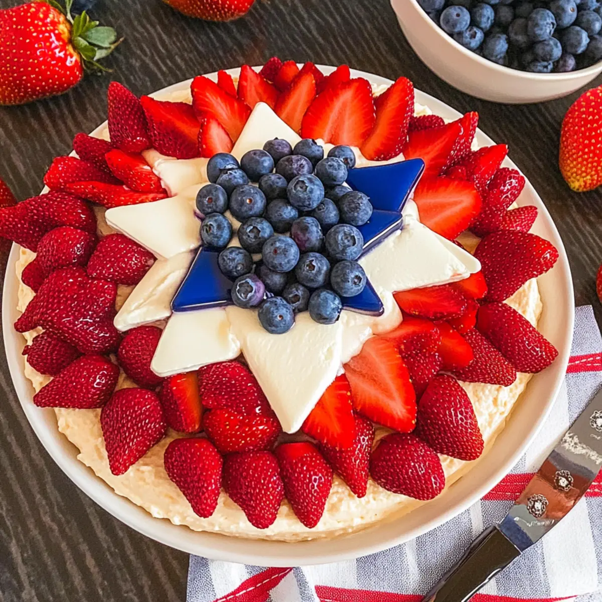 Star Spangled Cheesecake Dip: Festive No-Bake Delight 4 Star Spangled Cheesecake Dip