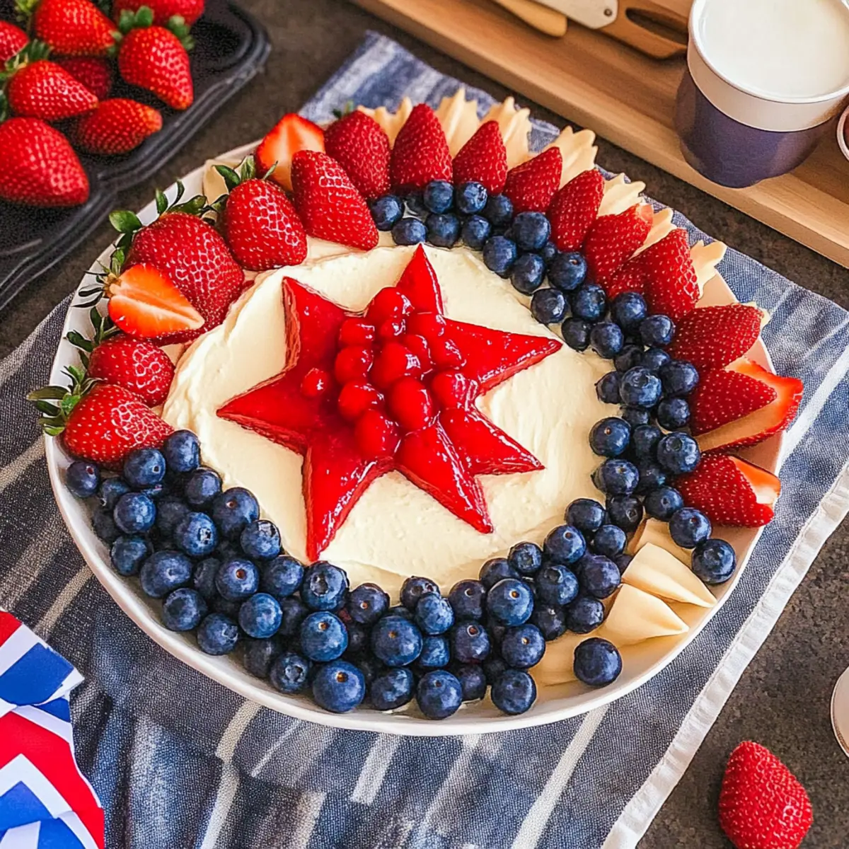 Star Spangled Cheesecake Dip: Festive No-Bake Delight 1 unnamed file 65
