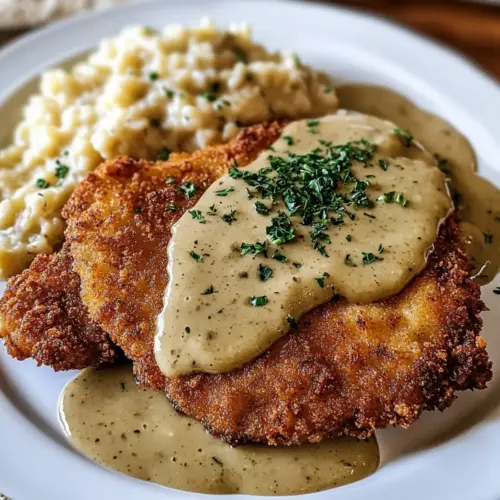 Crispy Easy Pork Schnitzel with Creamy Dijon Gravy Delight 9 Easy Pork Schnitzel with Creamy Dijon Gravy