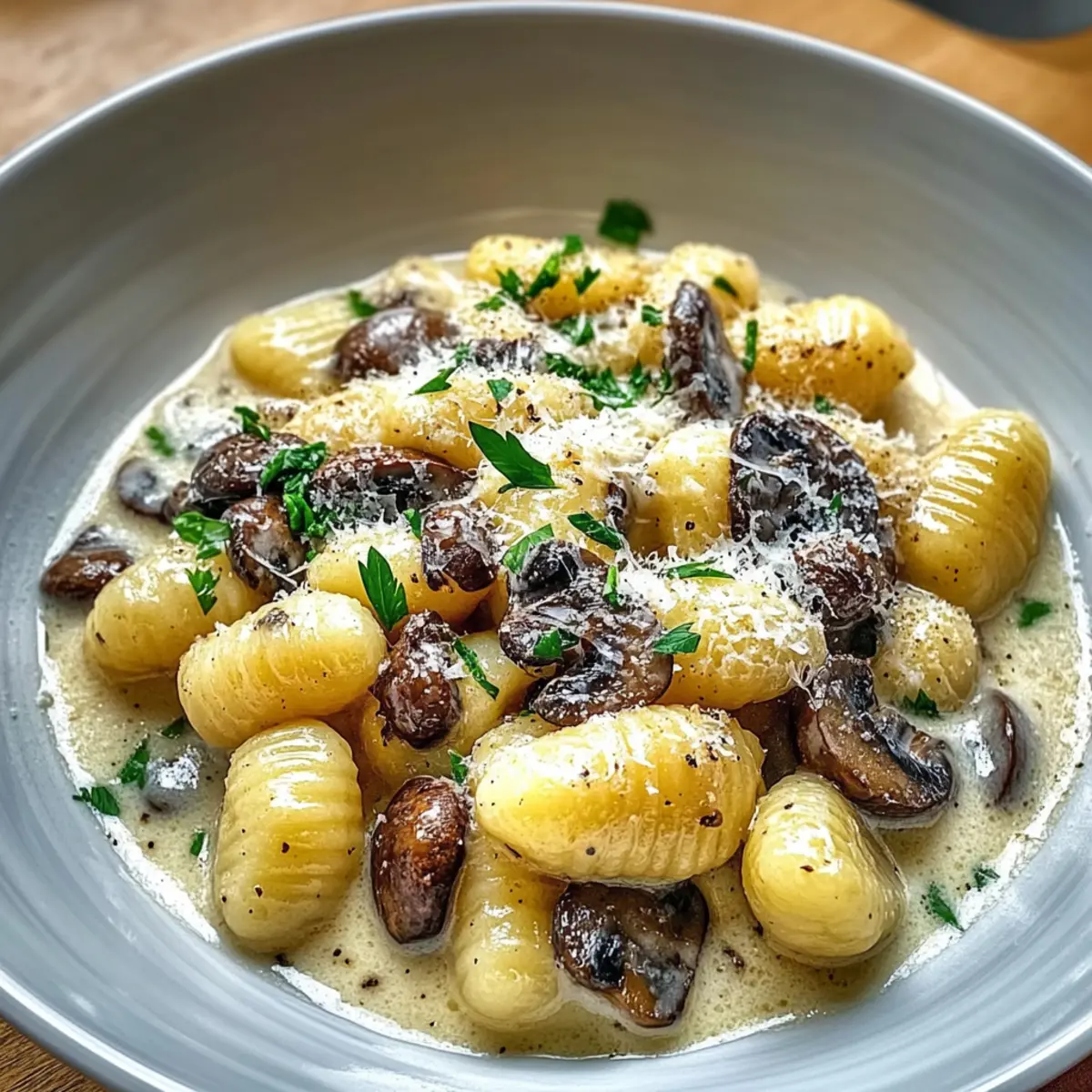 Cozy Mushroom Gnocchi with Parmesan Cream Sauce Bliss 3 unnamed file 112
