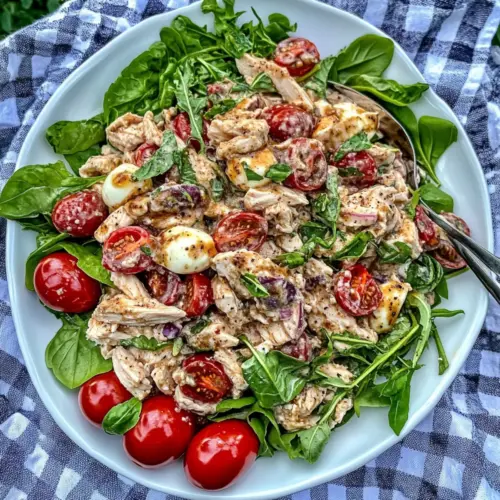 Balsamic Caprese Chicken Salad: A Refreshing Meal Prep Delight 4 Balsamic Caprese Chicken Salad