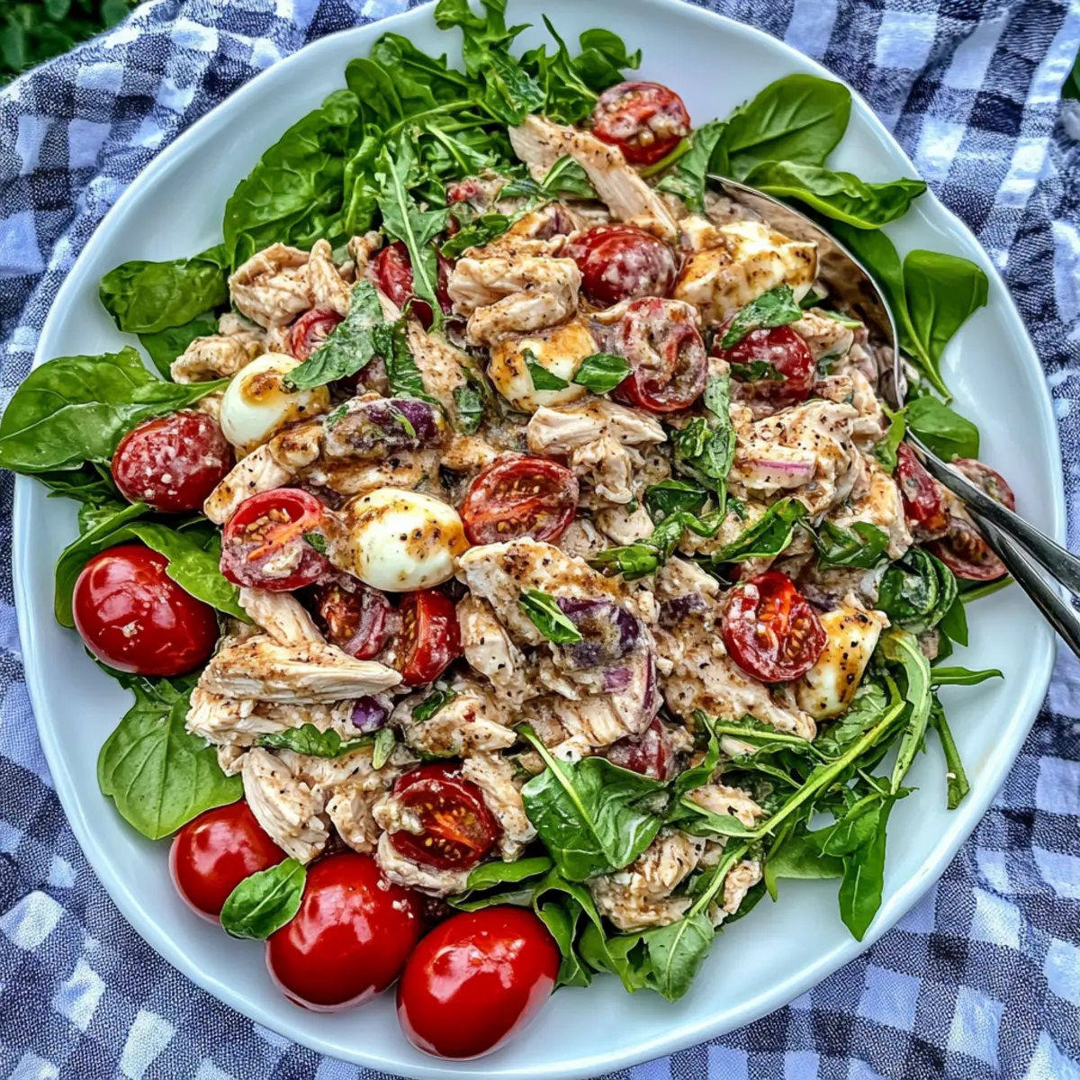 Balsamic Caprese Chicken Salad: A Refreshing Meal Prep Delight 4 Balsamic Caprese Chicken Salad