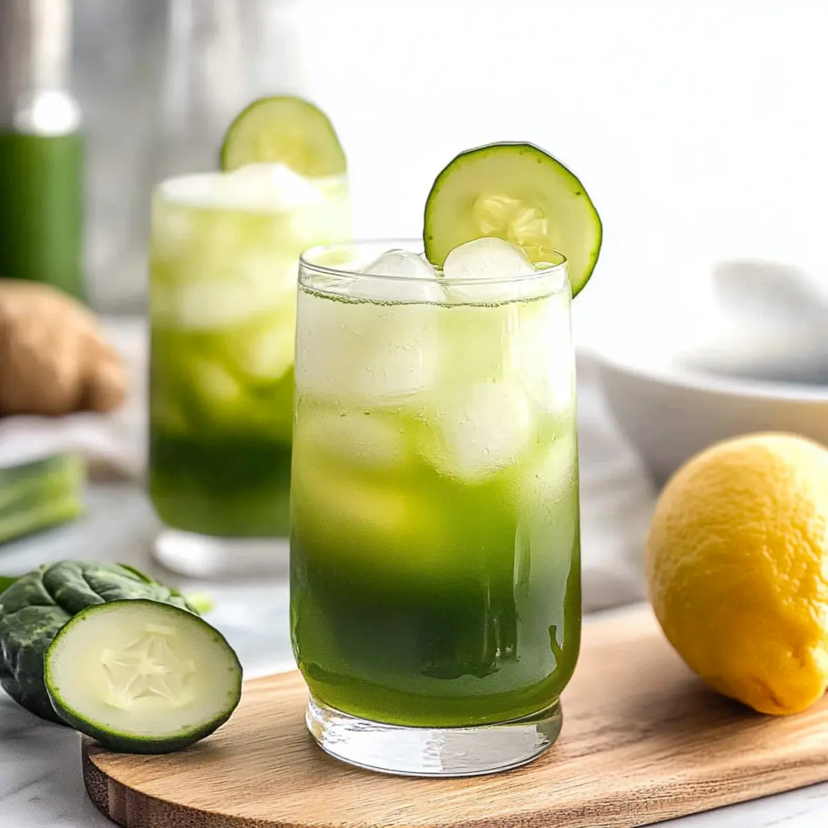 Refreshing Green Mocktail